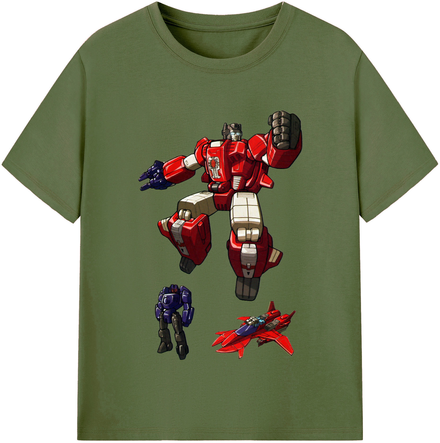 （画像用）  綿100％半袖Tシャツ（フロントプリント）